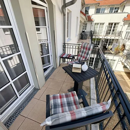 Appartement Haus Meeresblick A 2 05 Baabedos Mit Balkon Baabe