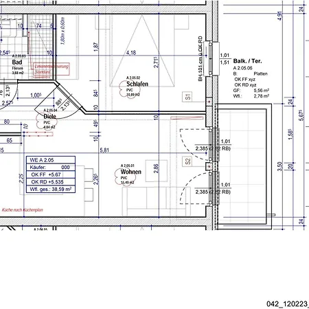 Appartement Haus Meeresblick A 2 05 Baabedos Mit Balkon